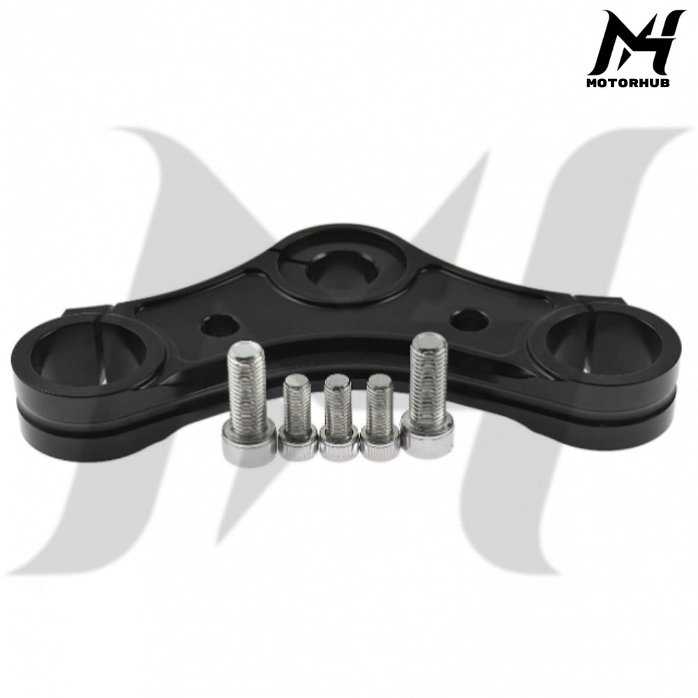 Top Triple Clamp with Riser Holes Billet Aluminum For Harley Sportster XL 883 04-22  MH9900741