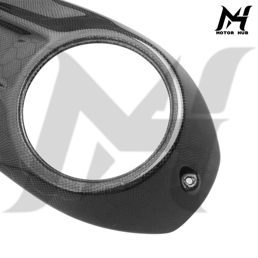 Carbon Fiber Console For 2023-later FLHXSE and FLTRXSE and 2024-later FLHX, FLTRX and FLTRXSTSE [Hexagon Glossy] RW7700363