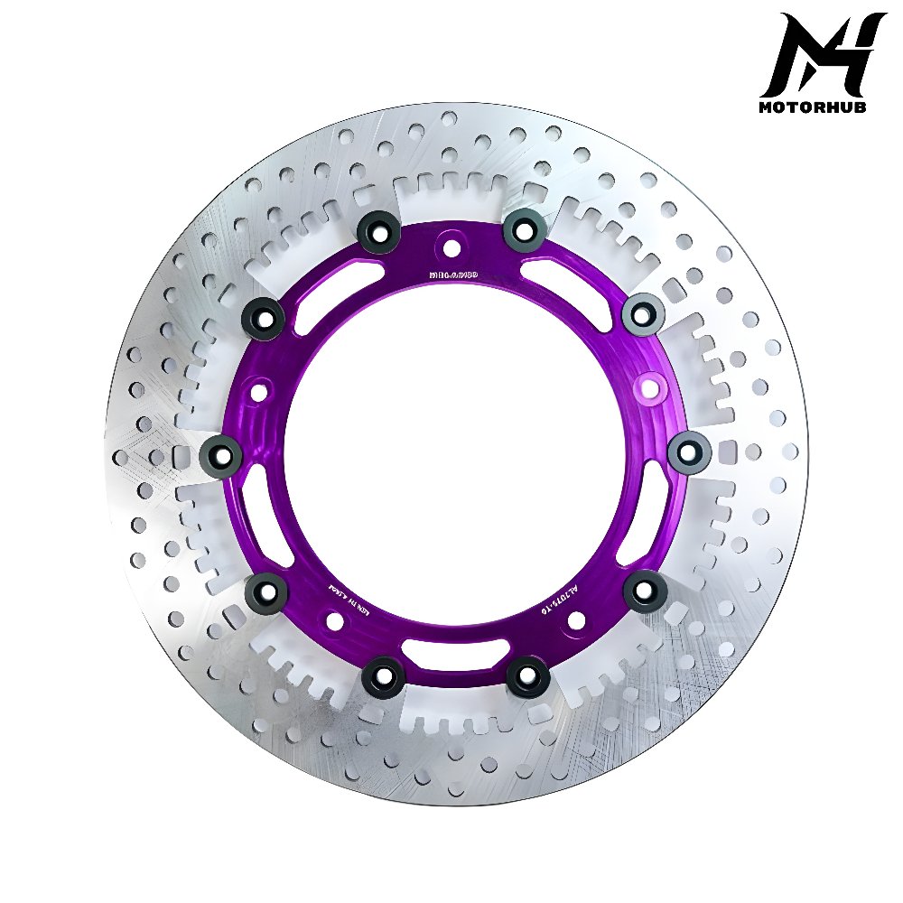 BlackThree GP-Racing Disk Break Front Rotor 13 Inc [330mm] 2024+ [Purple] MH9901270