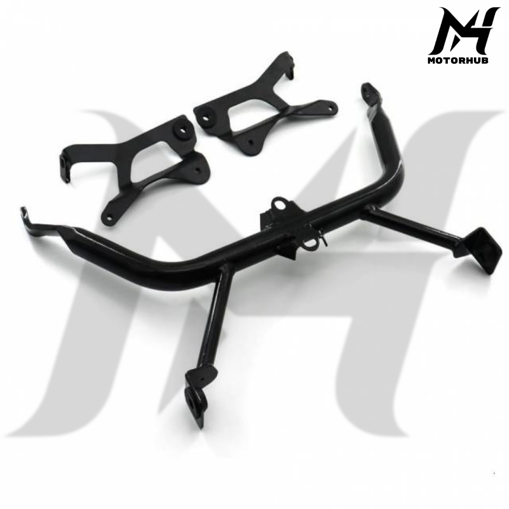Fairing Front Side Cover for Road Glide 2024 With Support Bar Braket [Black Glossy] MH9900307
