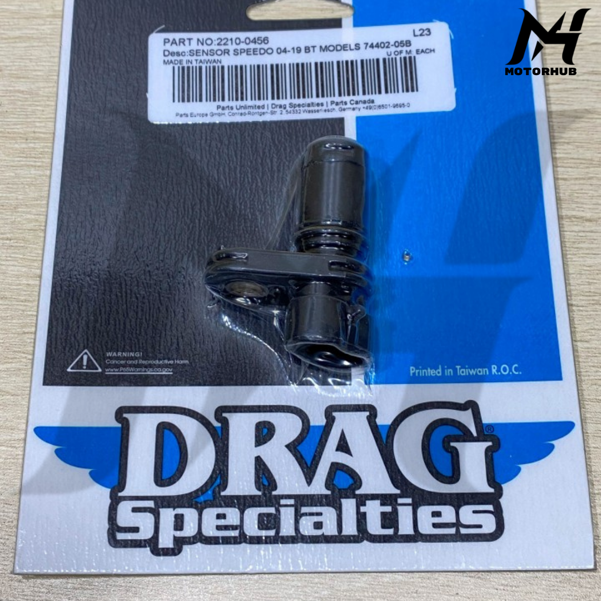 ELECTRONIC SPEEDOMETER SENSOR HARLEY FOR HARLEY DYNA 2006 - 2017 TOURING 2004 - 2020 SOFTAIL 2007 - 2020 SPORTSTER 2005 - 2020 2210-0456 OEM 74402-05B