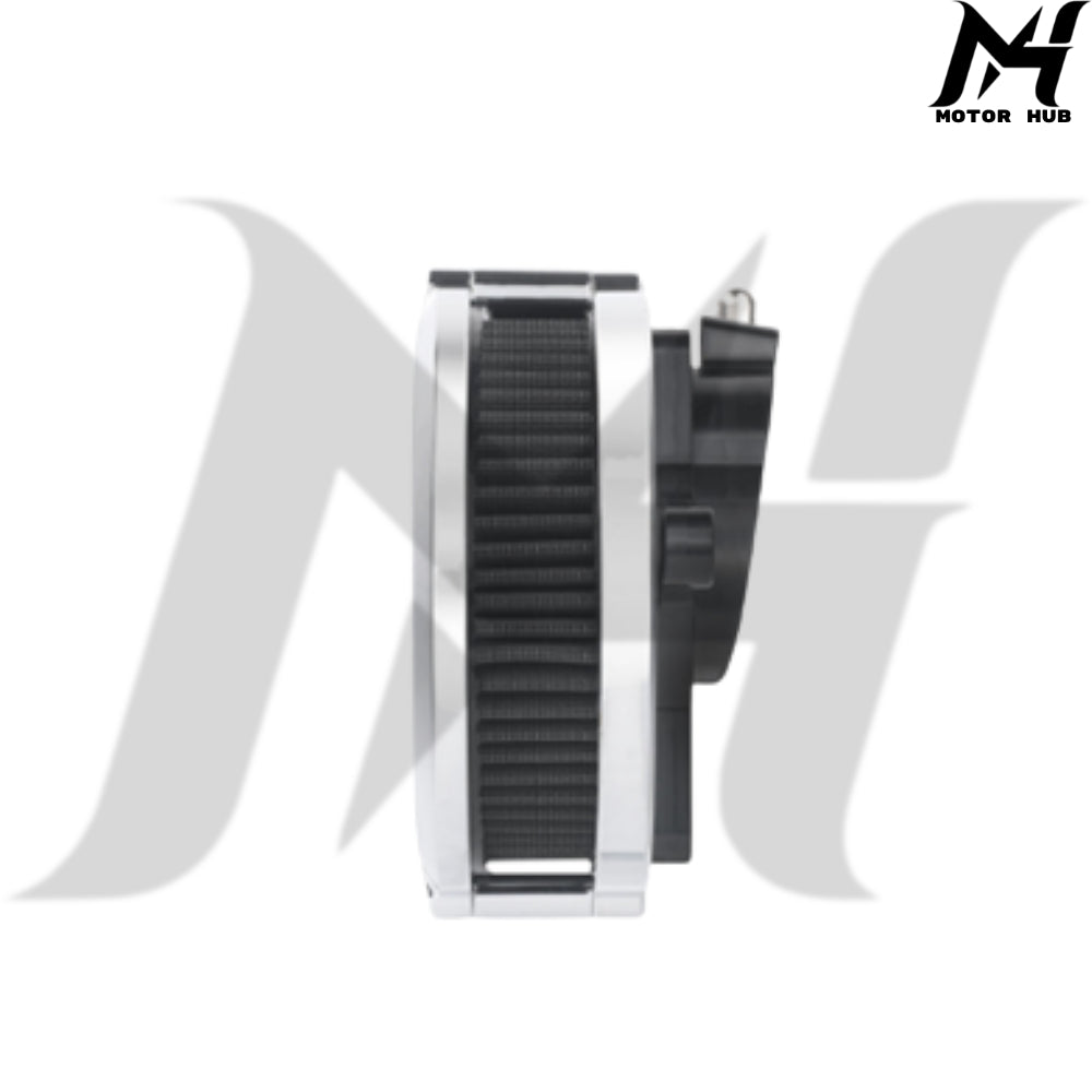 VMS 121-16E Air Filter Gen2-Aluminum Fit for Harley- Davidson Milwaukee-Eight 2024+ [Chrome] MH9901161
