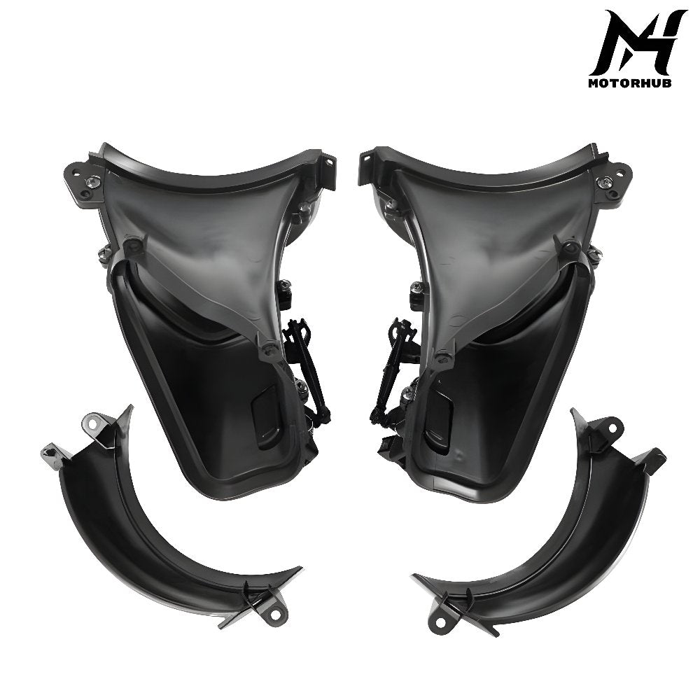 Pair Fairing Air Duct Fit For Harley Road Glide FLTRX 2015-2020 ABS Plastic MH990024