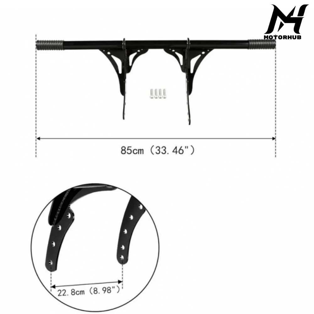 Motorcycle Front Guard Crash Bars Set Harley Softail Low Rider 2018-2023 BG100698