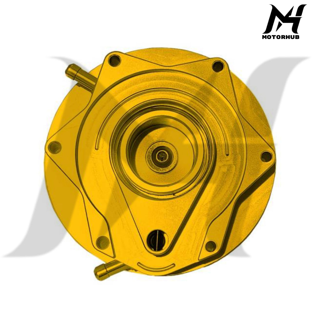 MX Vented CNC Aluminum Gas Cap 2023.5-later Touring [Gold]  MH9900938