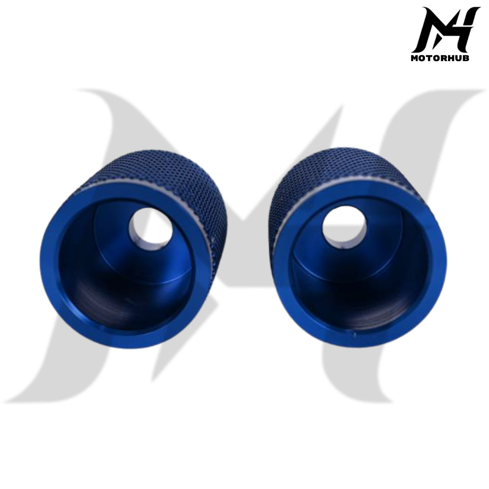 Billet CNC 6061 Crash Bar saddlebag Guard Sliders M12 [Blue] MH7700338