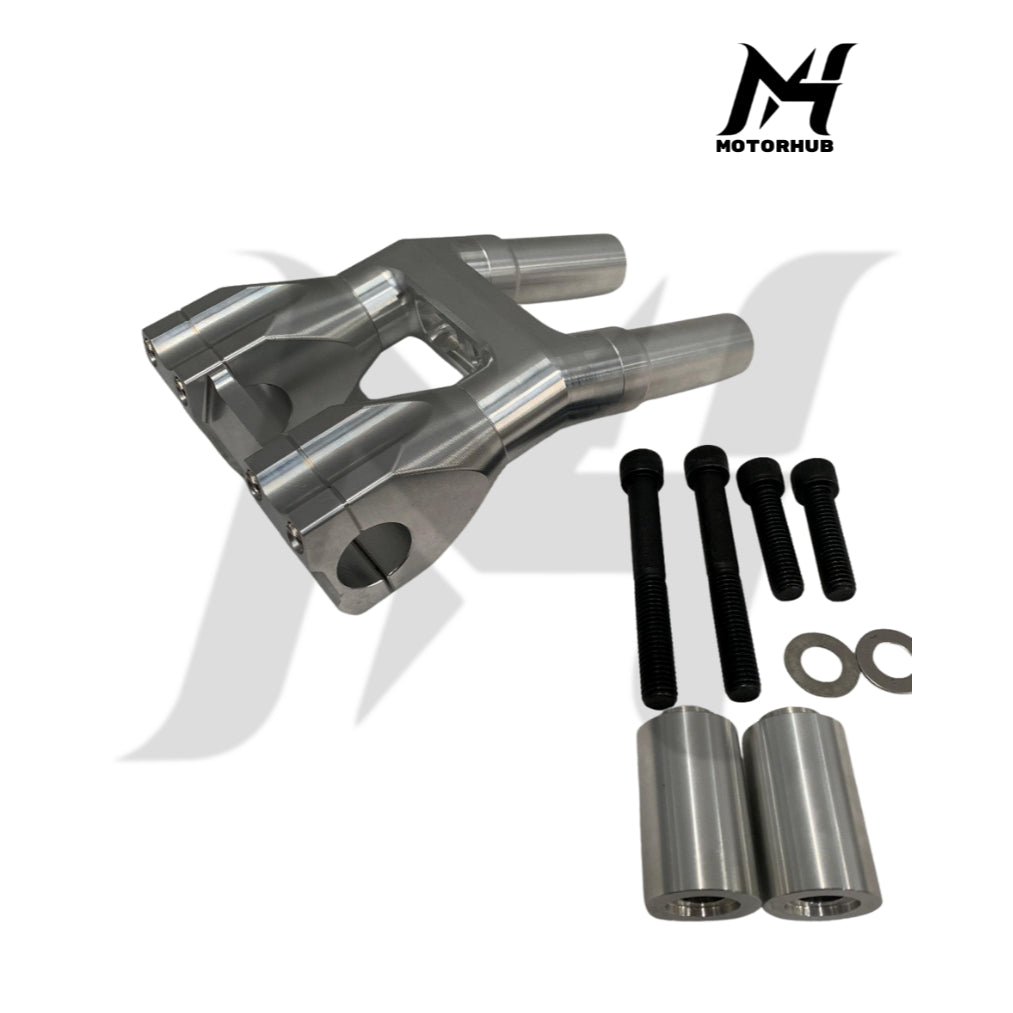 MH Riser 8-10 Inch Clamp -1/8 inchKickback Isolated Handlebar Riser [RAW] MH9900719