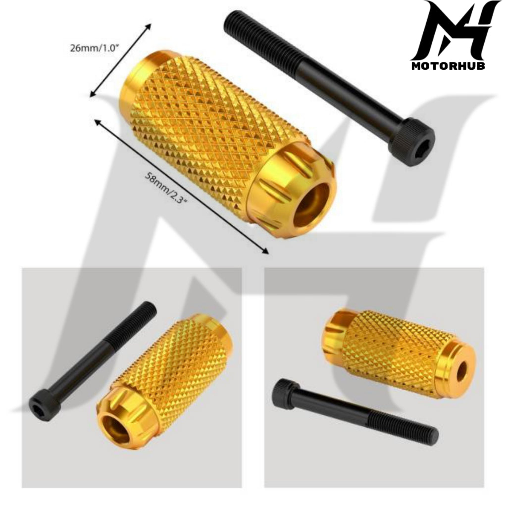 Nice CNC Shifter Peg Gear Shift Lever Peg For Harley Davidson [Gold] MH990032