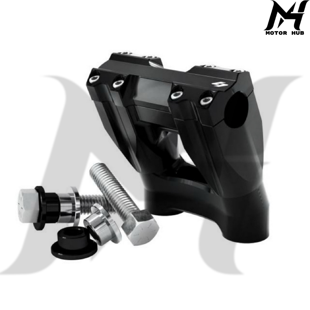 Kraus Isolated & Kickback Risers 1-1/8 Black- 10Inch [UN-ISO-60-B] BG100772