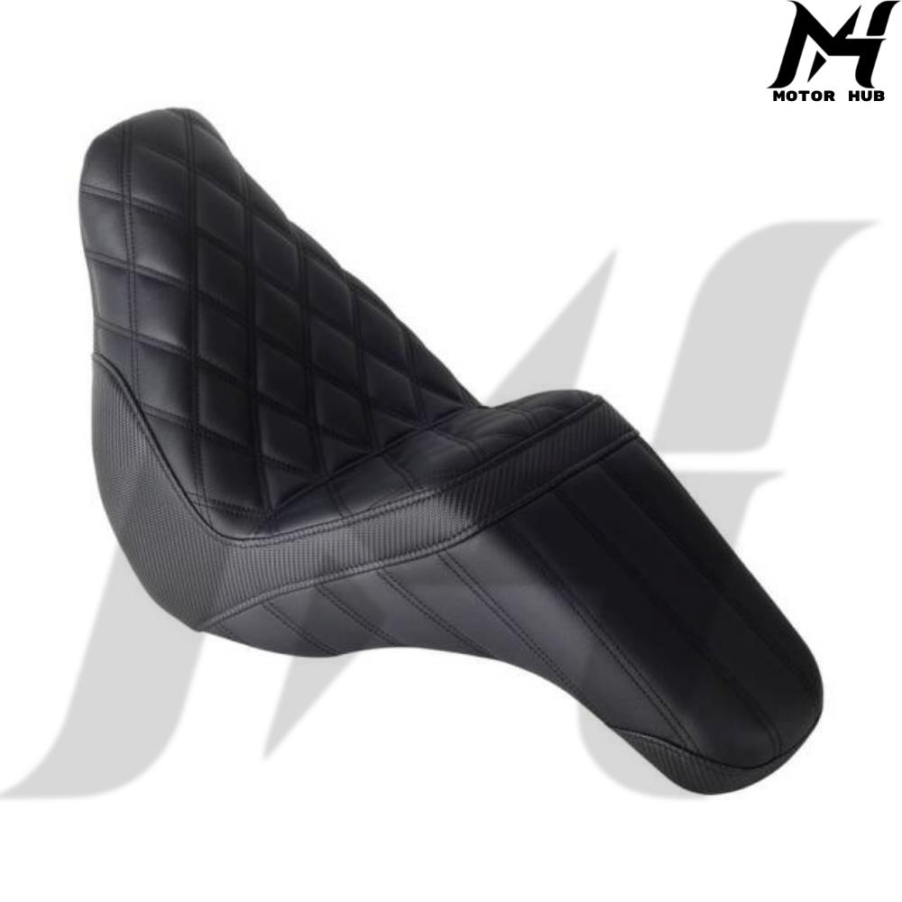 Comfort Seat Harley M8 Softail Low Rider ST S Sport Glide LS Step 2-Up Gel Pad Seat MH990016