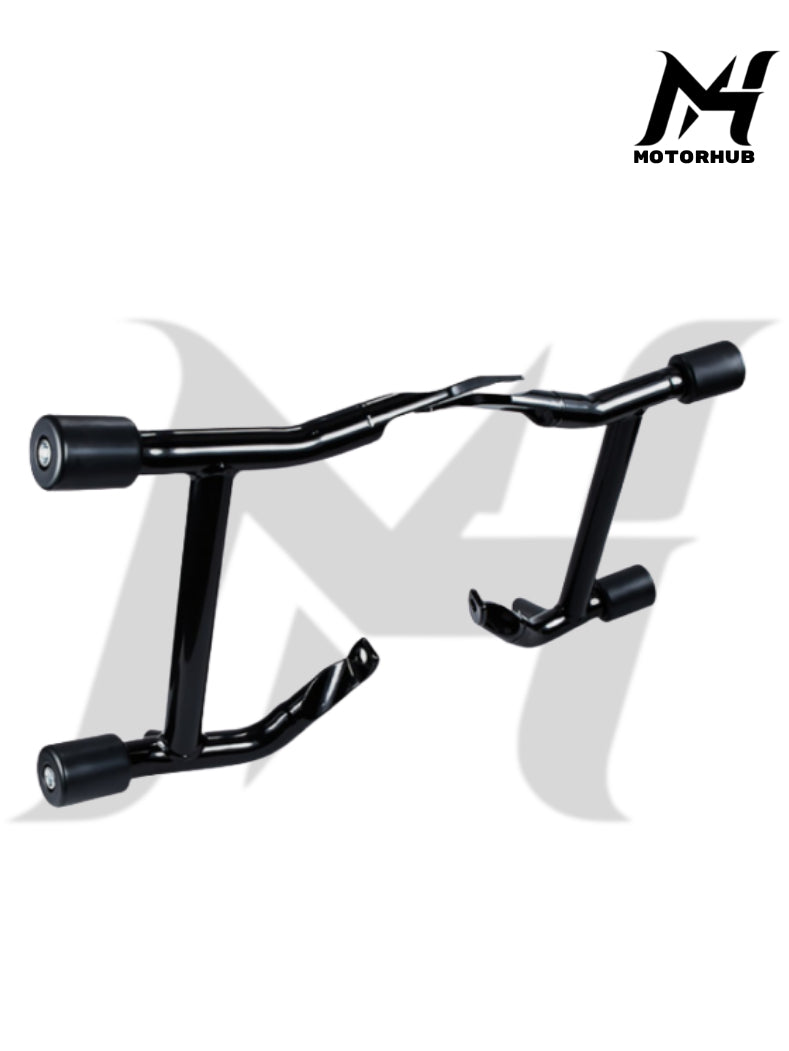 Flat-Out Bar Big Roller Rear Club Style Crash Bar Engine Guard Harley Davidson Touring 2014-2024+
