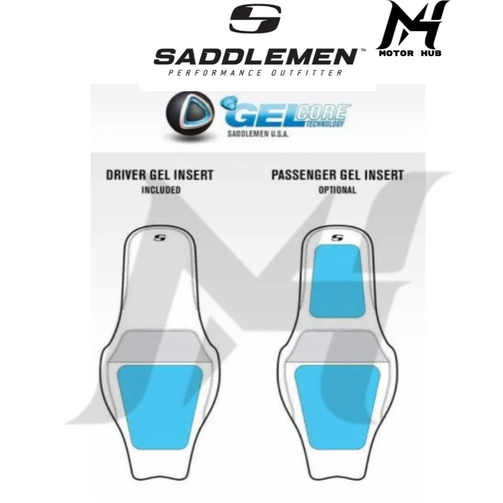 Saddlemen SDC Pro Series Performance Gripper Pro Series Seat [SC80807DB] BG100860