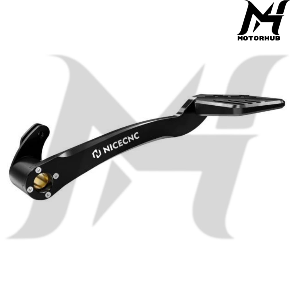 Nice CNC Integrated Rear Brake Lever Pedal Kit for Harley-Davidson Touring and Trike Models [Black] MH9900112