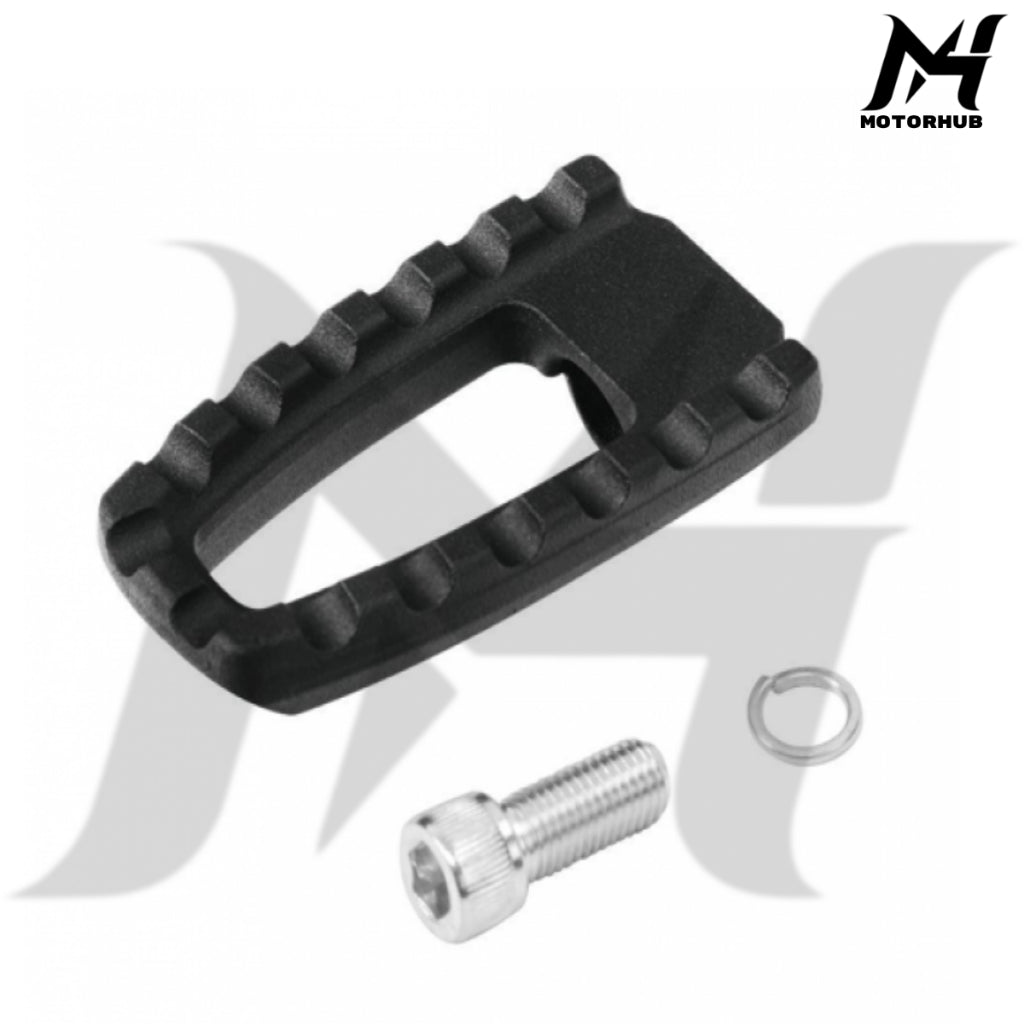 Black Brake Pedal Pad Fit For Harley Softail 2018-2022 Touring 2014-2023 [Black] MH9900592
