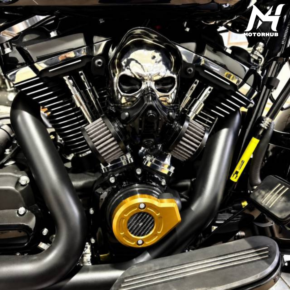 CNC with Carbon Cam Covers for 2024 CVO – 2024-2026 M8 Touring Gold MH9901207