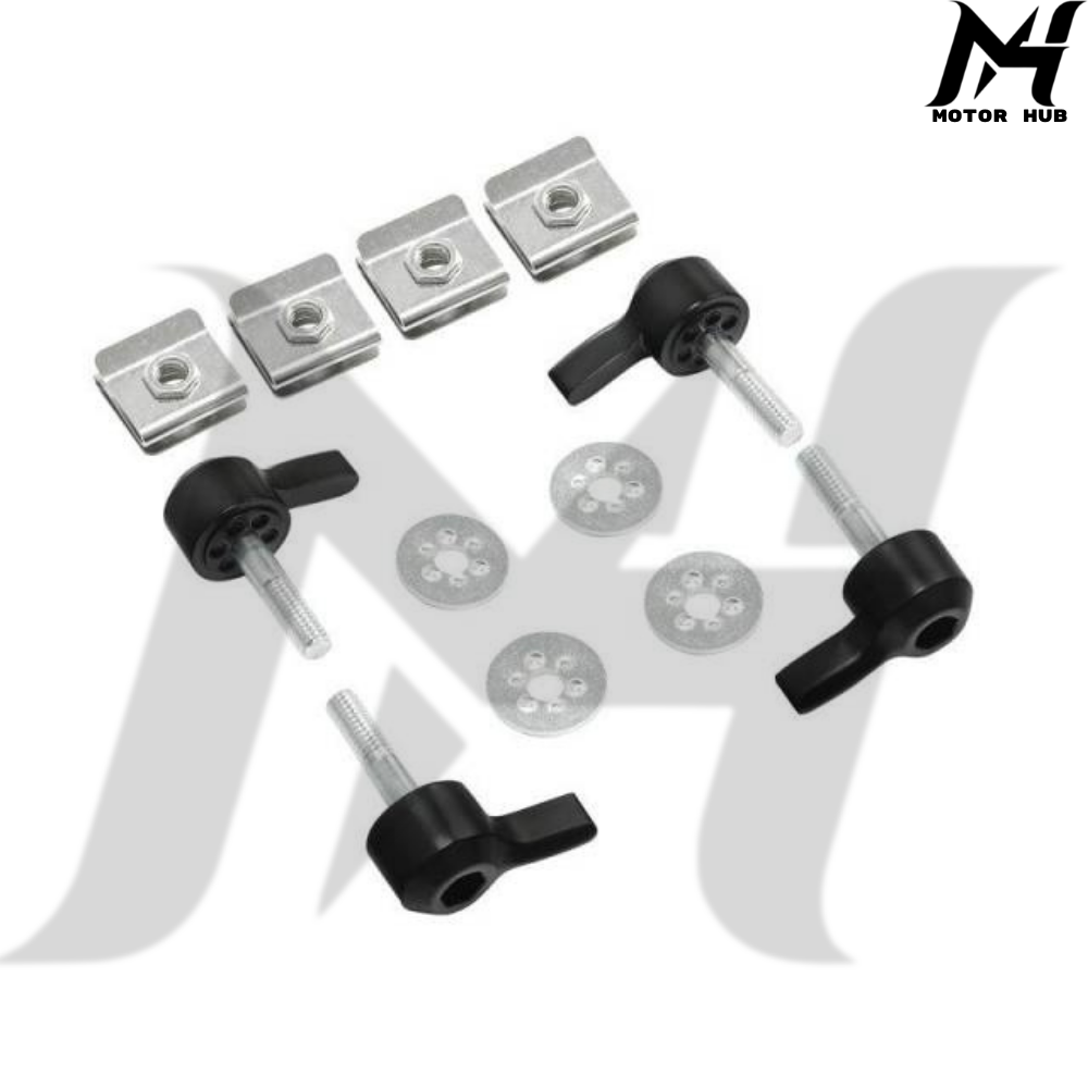 Saddlebag Lock Mounting Screw Kit Fit For Harley Touring 93-24 [Black] MH9900231