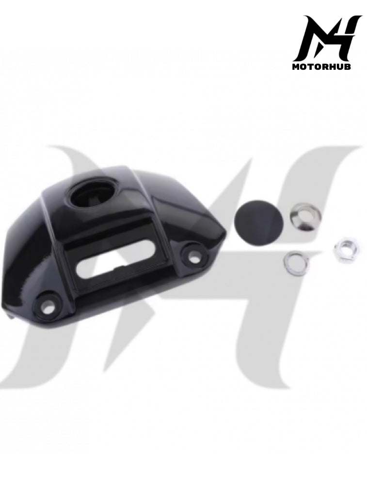 Headlight  Trim FXR Sporter Iron Motorcycle Headlight  Decoration trim cover Harley-Davidson [Black] MH9900273