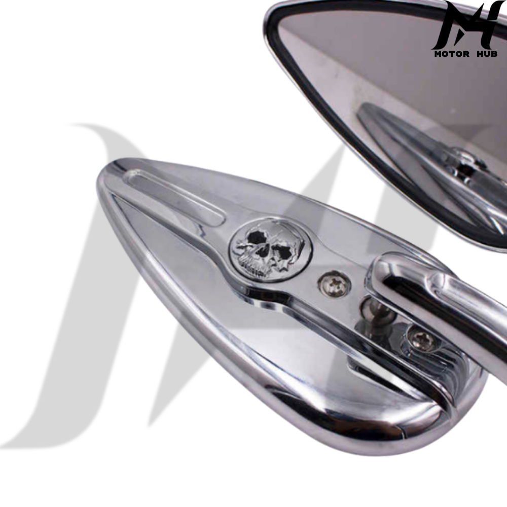 Die Cast CNC Mirrors Rearview Side Mirror Harley-Davidson [Chrome] MH9900207
