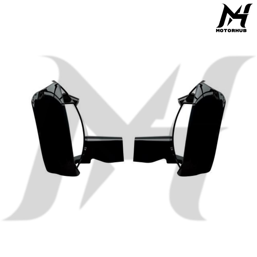 Upper Fairing Colored Side Wind Air Deflector Fit For Harley CVO Road Glide 2024-2026 Black MH9901185
