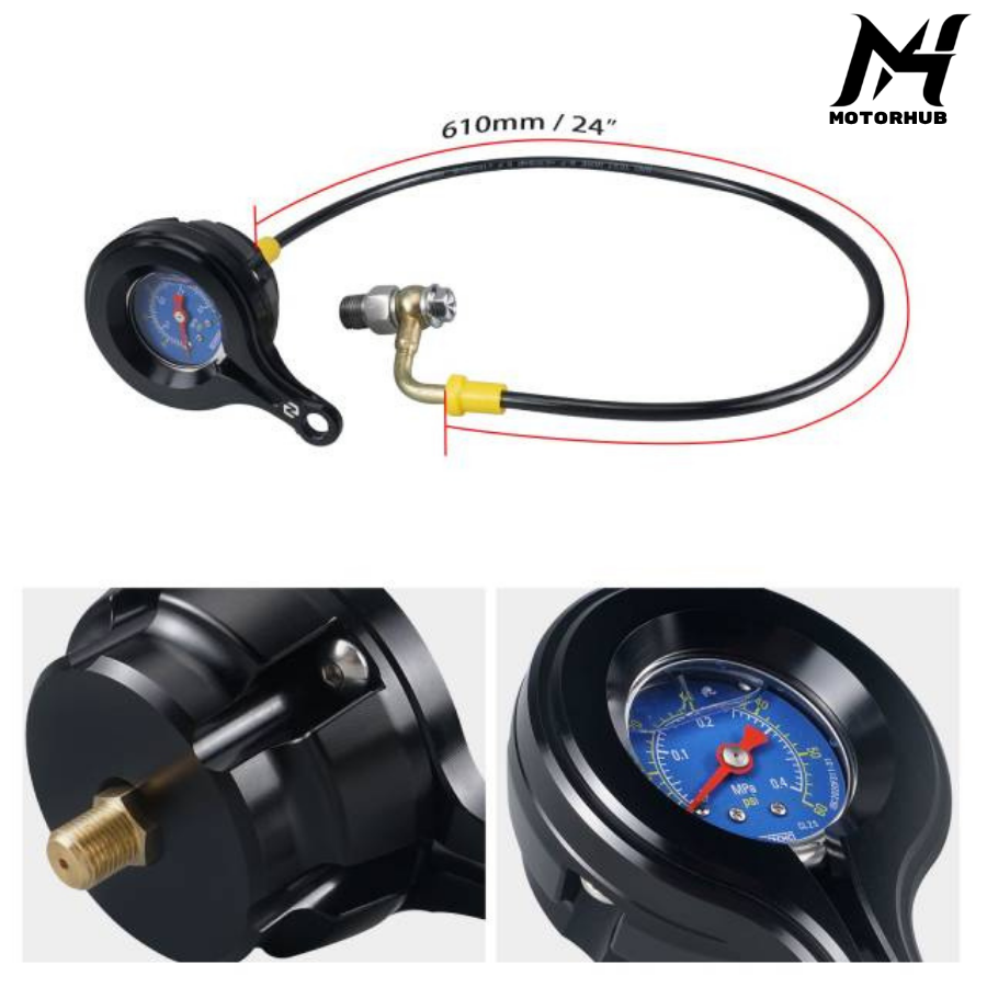 Engine Oil Pressure Gauge Kit For Harley Davidson MH9900410