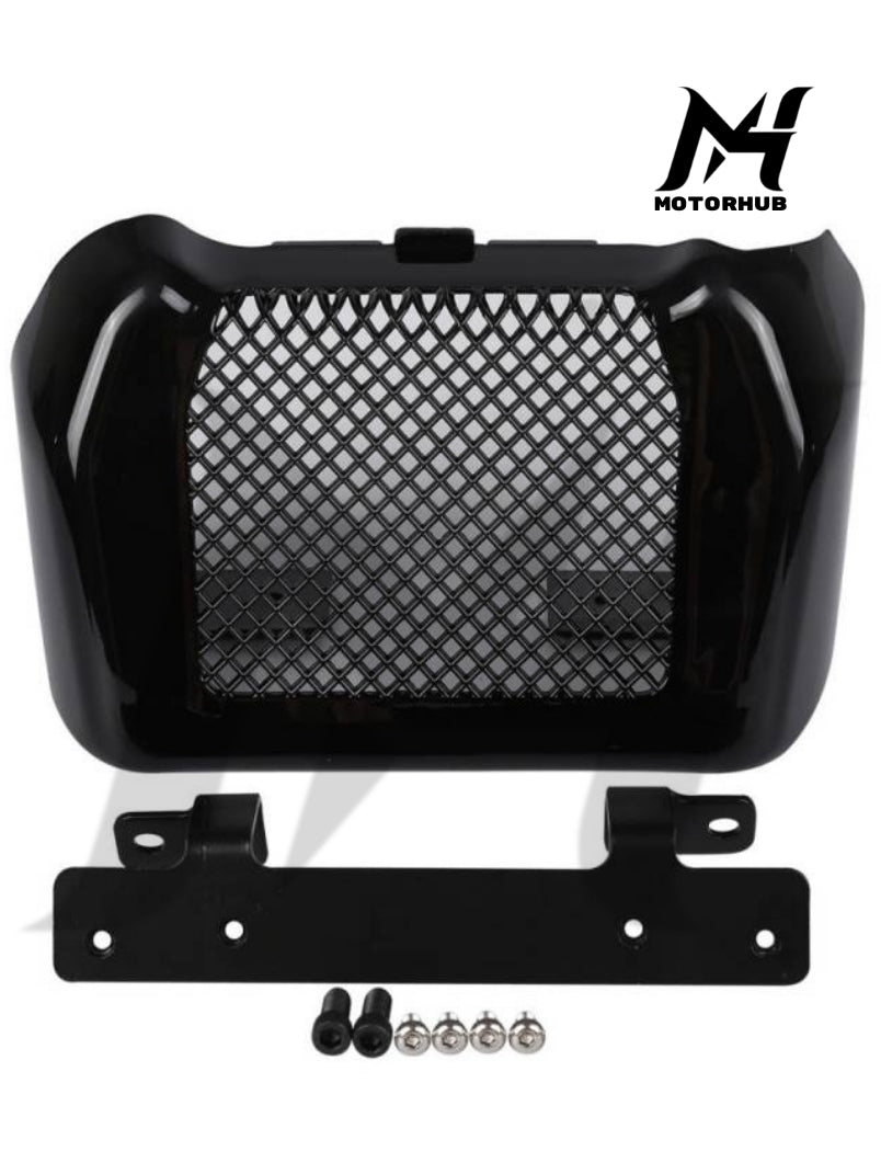 Oil Cooler Cover Bracket For Harley Touring Road King Street Glide Road Glide FLTRX 2017-2021 [Black] MH9900218
