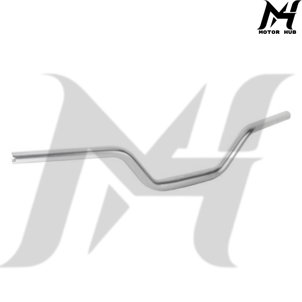 1-1/8Inch Club Moto Style Fat Bars MX Variable Section Aluminum Conical 4″ Rise Handlebar [Silver] MH9900248