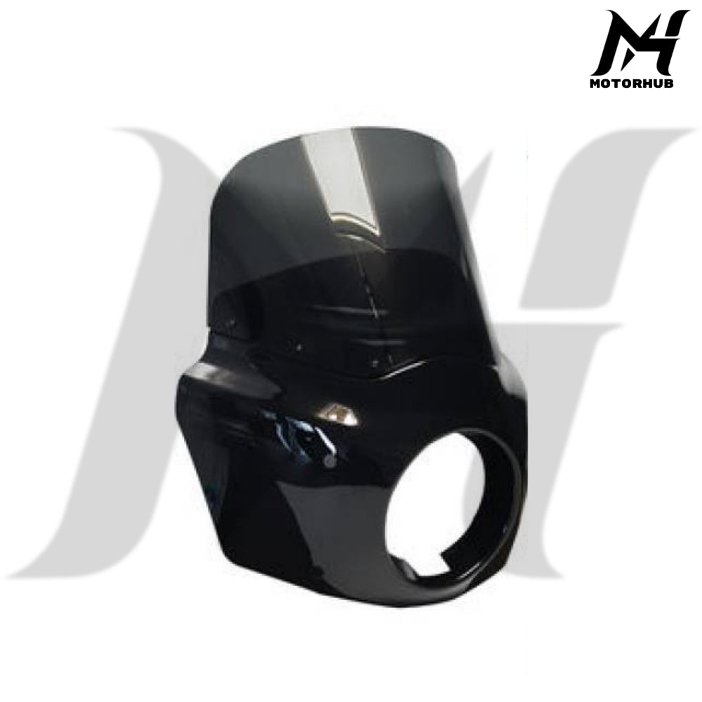 DS RW 11 Inch Headlight fairing with 49mm clamps [Smoke] Fairing Club Style Motorcycle Harley Davidson MH9900443