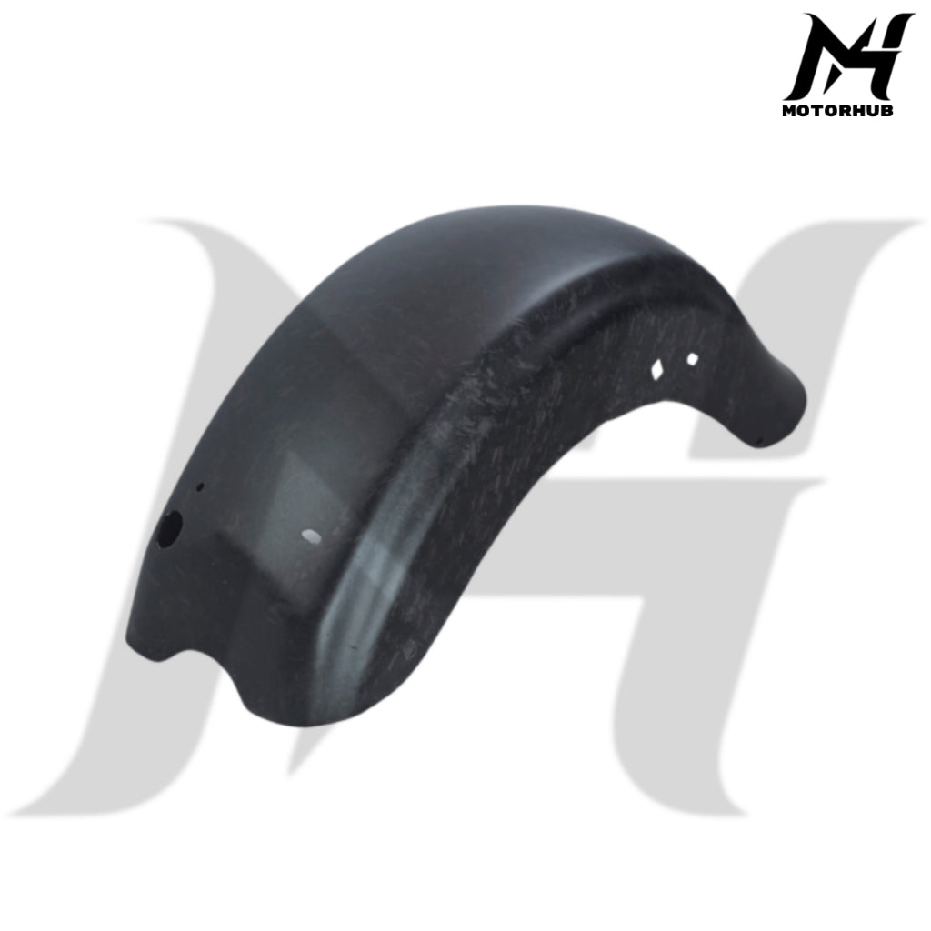 Black Carbon Fiber Rear Fender [Forged Doff] MH990042