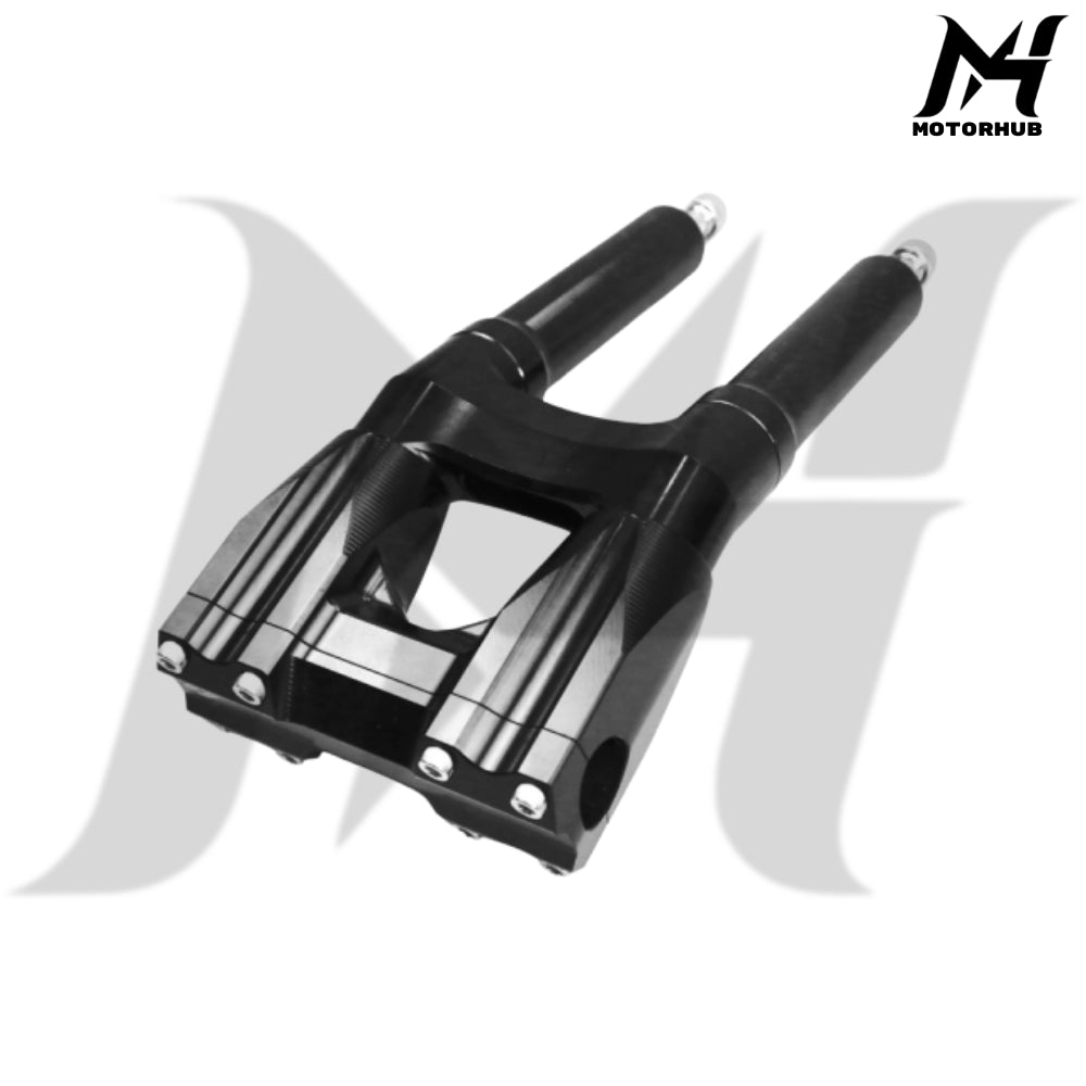 KARUS Isolated & Kickback Risers 1-1/8 - 12 Inch [Black] MH9900425