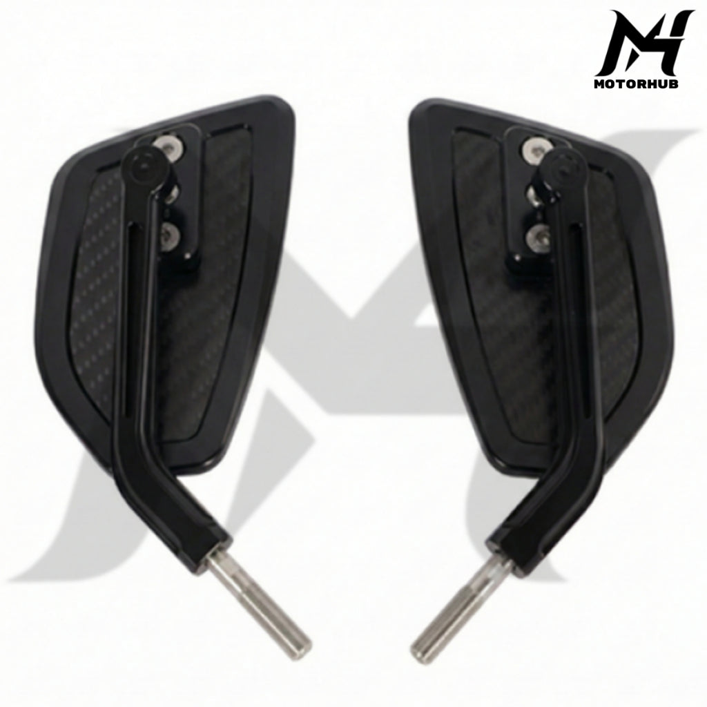 H-D Mirrors Rear View Performance Style Carbon Slim [Black] MH9900921