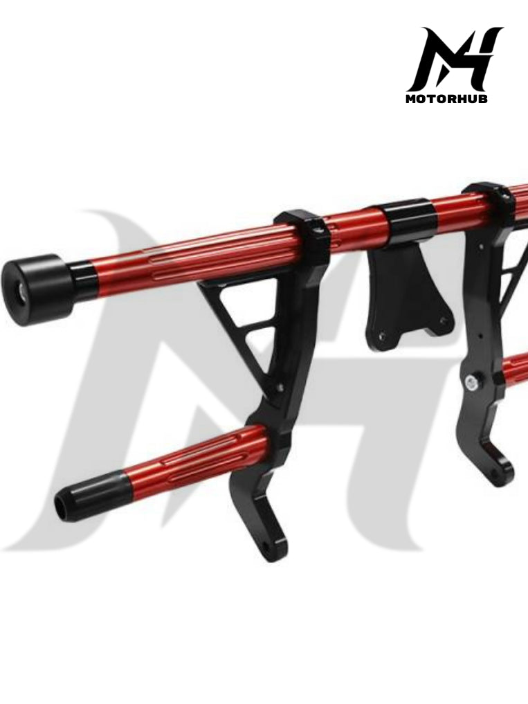 Billet Engine Guard Highway Crash Bar 6061-T6 Touring 2014+ [Red] MH9900660