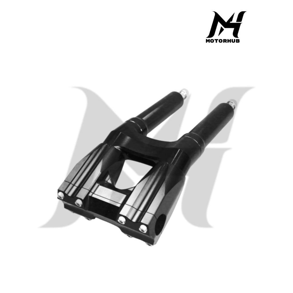 KARUS Isolated & Kickback Risers 1-1/8 - 8 Inch [Black]  MH9900424