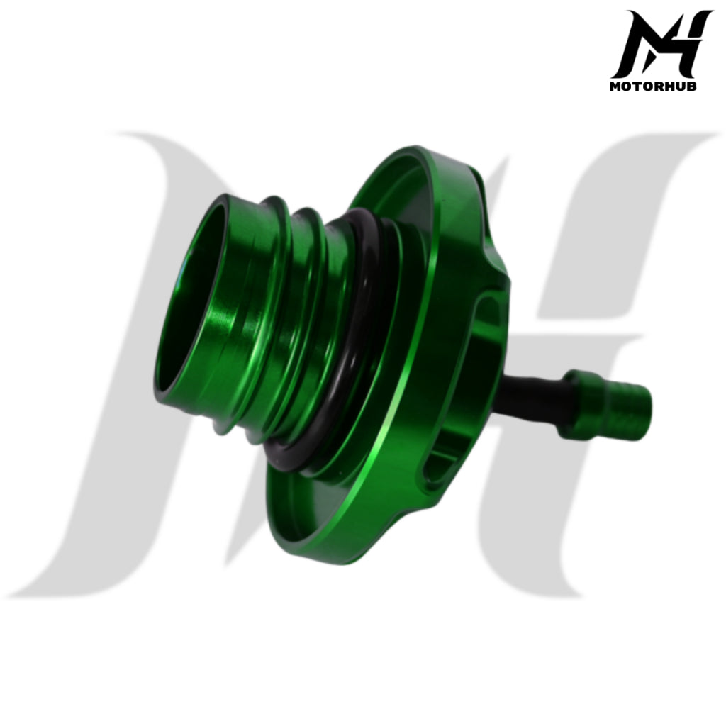 Universal Fuel Tank Cap Performance Harley Davidson V1 [Green] MH9900733