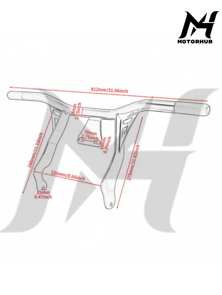 Engine Guard Crash Bar for Harley Touring 2009-2013 MH9900212