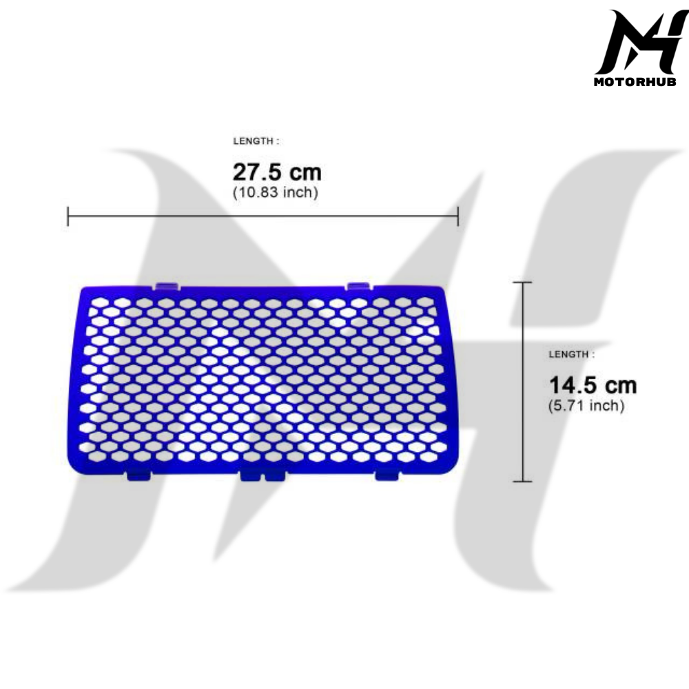 Aluminum Oil Cooler Cover Protection 2024-2026 Touring Blue MH9901195