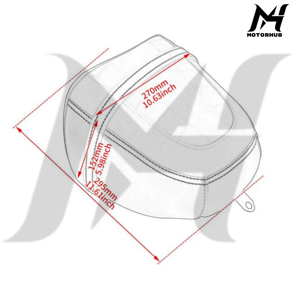 Rear Passenger Seat For Harley Touring CVO 2023+ FLHX FLTRX 2024-Later FLHXL FLHXLSE 2026 MH9901055