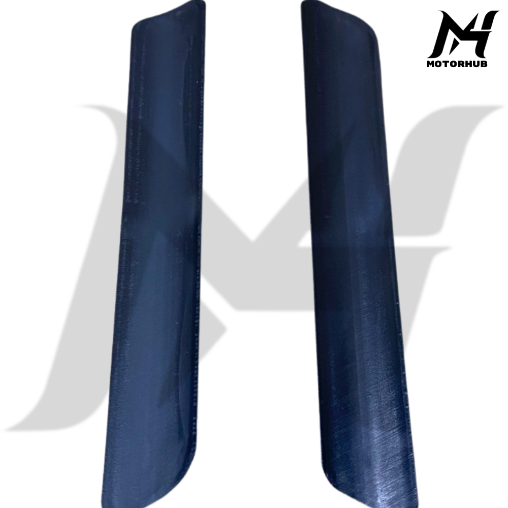 HARLEY FORK LEG REFLECTORS BLACK ALL HARLEY 2906C35