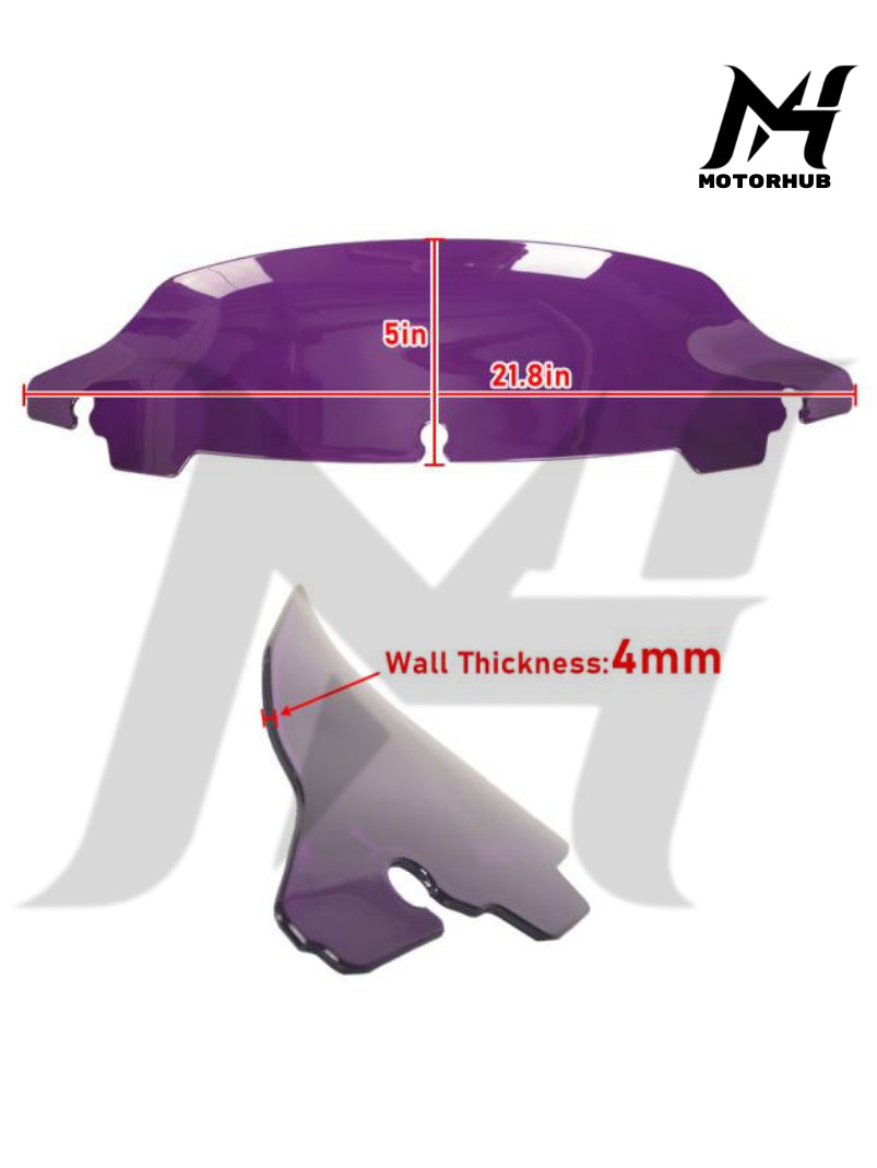 4.5 inch windshield Street Glide Electra Ultra Limited 2014-2023 [Purple] MH9900640
