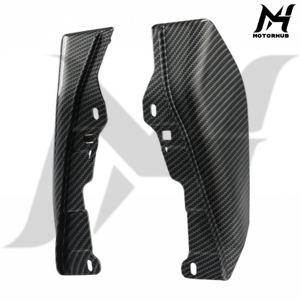 Mid-Frame Air Deflectors Fit For Harley Touring 2009-2026 [Carbon Clear] MH9900238