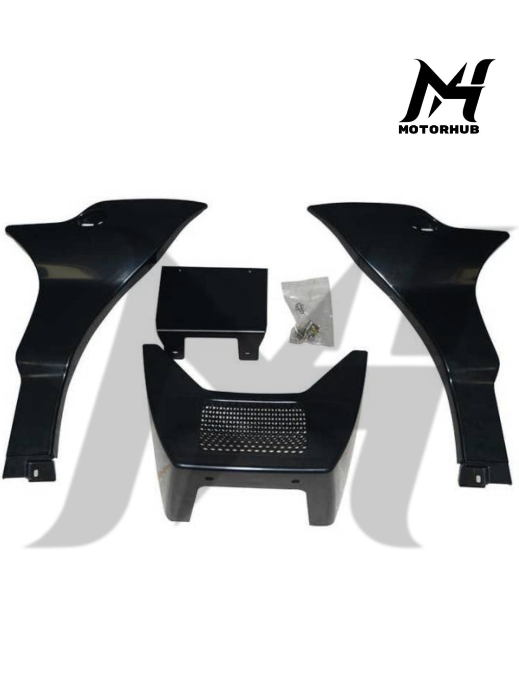 Spoiler Fairing Low Rider ST Black Chin Spoiler Fairing Spoilers Cover for Harley Softail Low Rider ST FXLRST 2022-2024 MH9900398