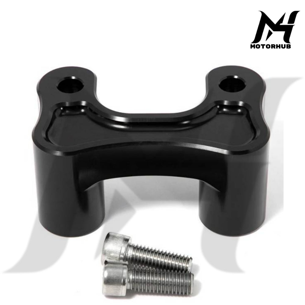 Pull back Plate Adapter Handlebar Riser Pull Back Plate Relocation Street Glide 2014-2023  [Black] MH9900703