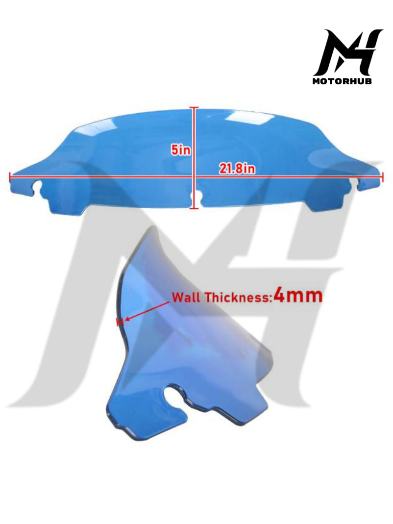 4.5 inch windshield Street Glide Electra Ultra Limited 2014-2023 [Blue] MH9900635