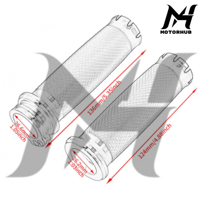 Hand Grip Model RSD 1 Inch Billet V.2 hand grips Throttle Cable Harley Touring Sportster Dyna Softail MH9900987