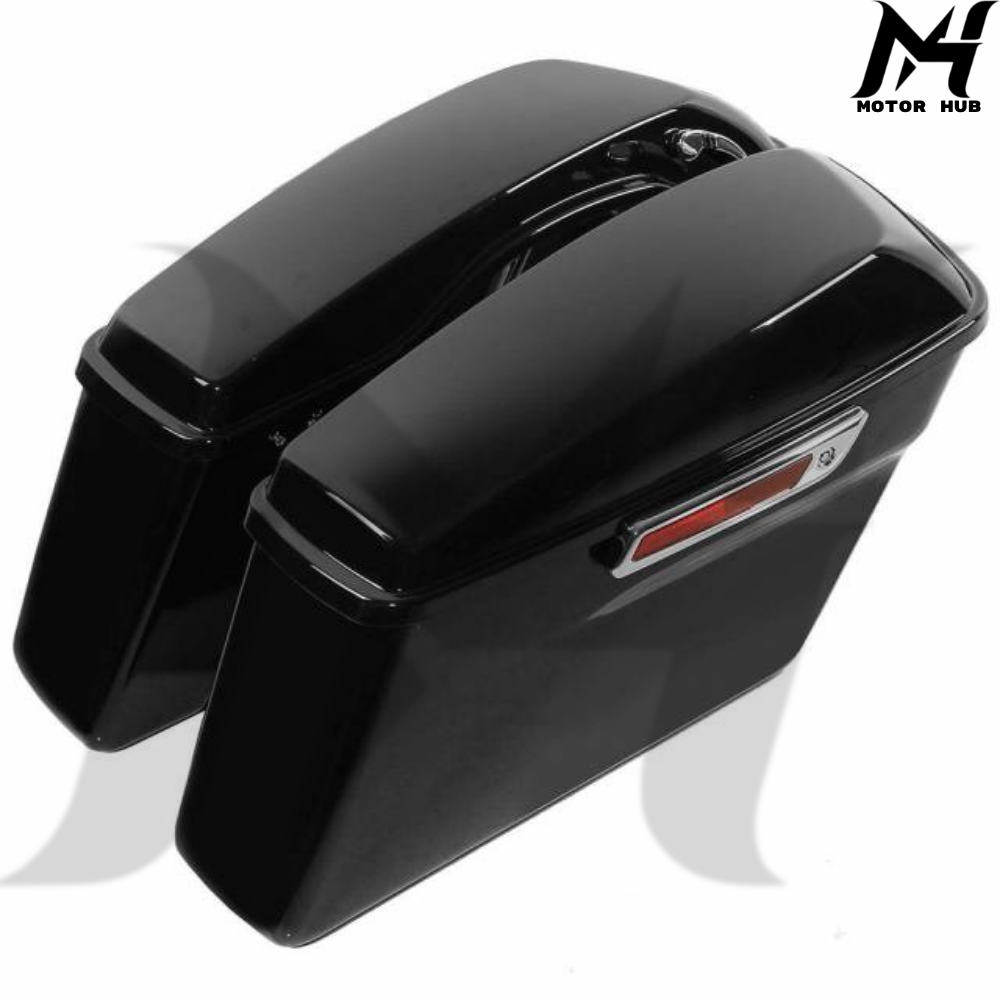 Hard Saddlebags w/ Latch Keys Fit For Harley Street Glide Road King 2014-2023 MH9900214