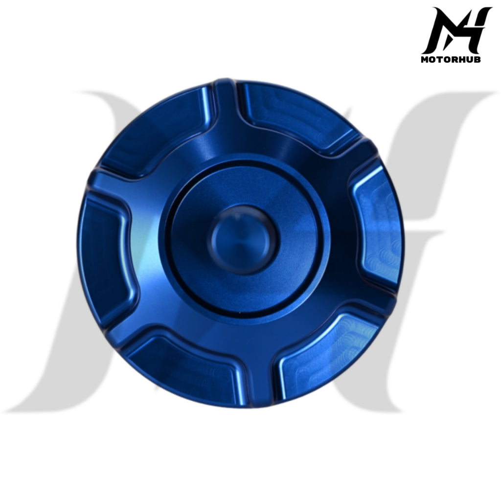 Universal Fuel Tank Cap Performance Harley Davidson V1 [Blue] MH9900729