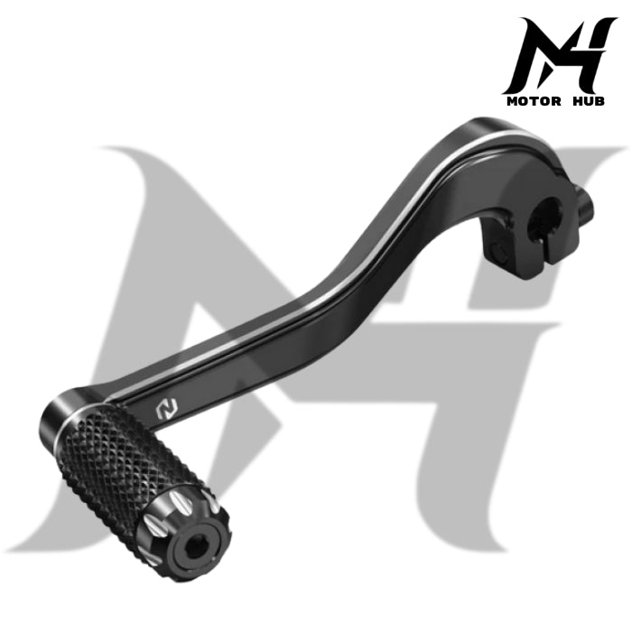 Shift Lever Harley Dyna Nice CNC Gear Shift Lever with Peg For Harley Davidson Dyna Street Bob [Black] MH9900282