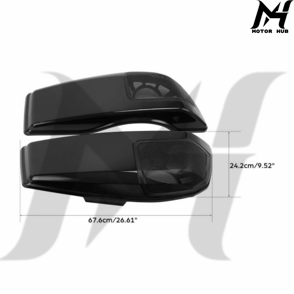 6x9 Saddlebag Lids Speaker Cutout Fit For Harley CVO Road Glide Street Glide 23-24 MH9900357