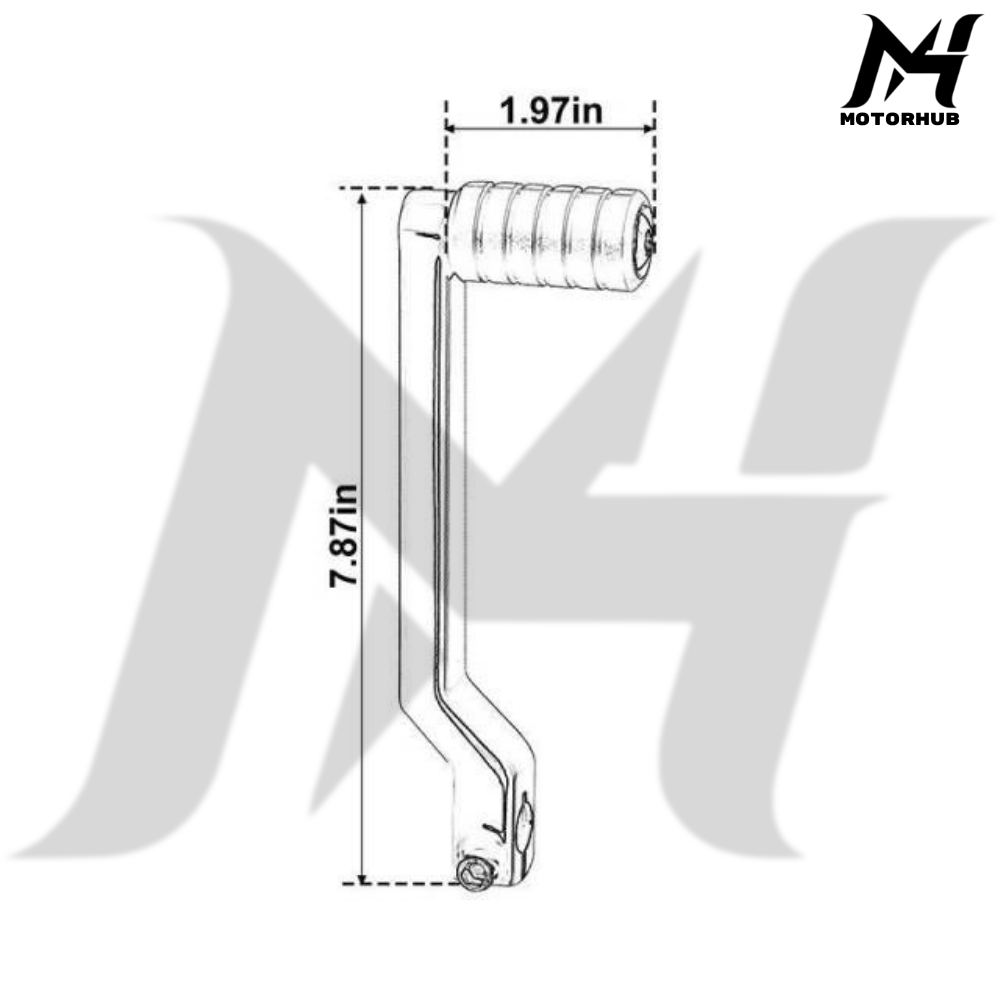 Black Heel Toe Shift Lever Shifter Pegs Fit For Harley Touring 88-23 MH9900589