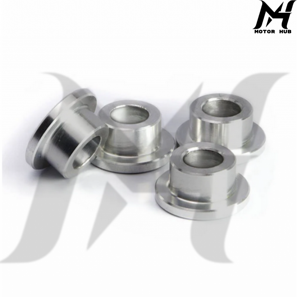 Solid Billet Steel Handlebar Riser Bushings [Raw] BG100850