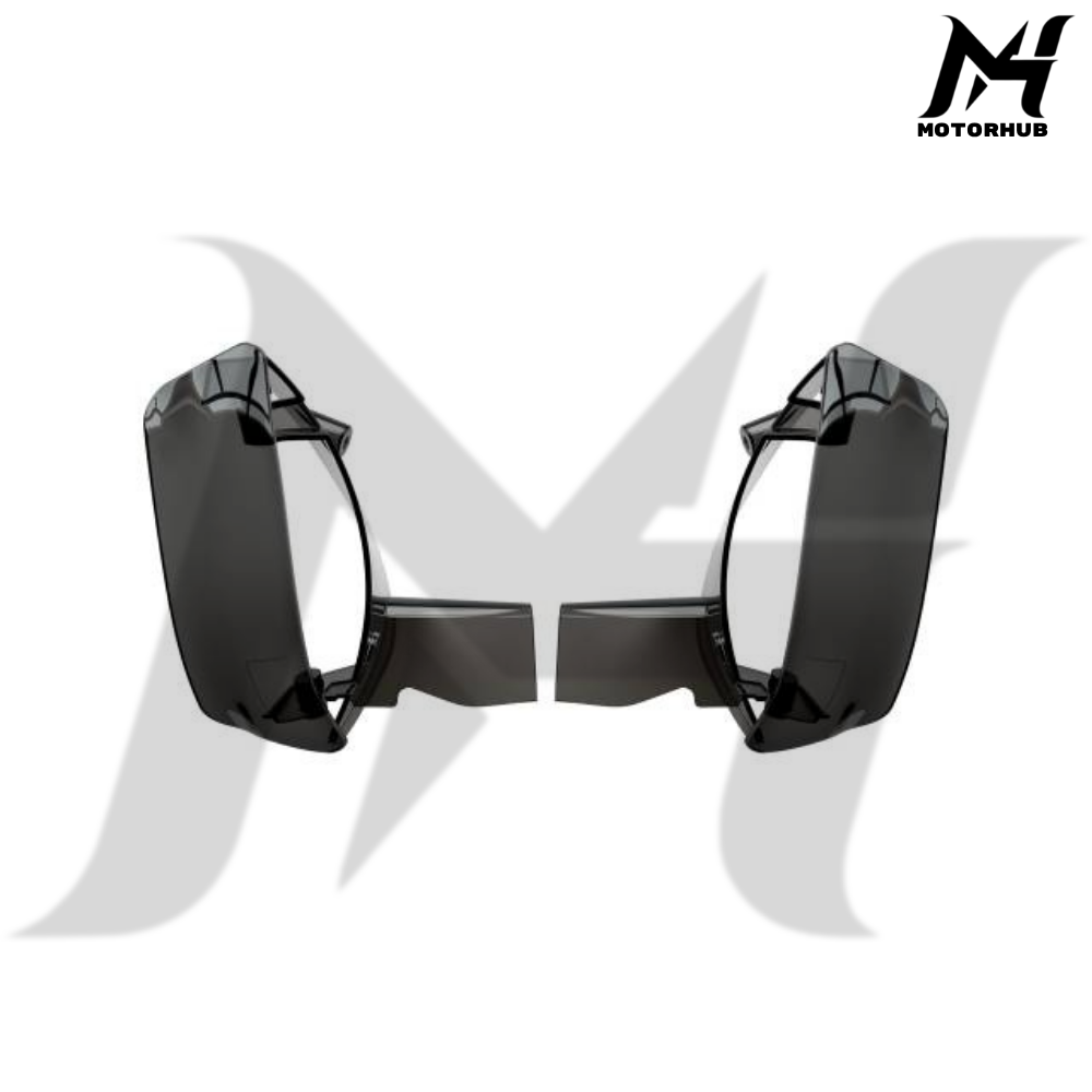 Upper Fairing Colored Side Wind Air Deflector Fit For Harley CVO Road Glide 2024-2026 Smoke MH9901186